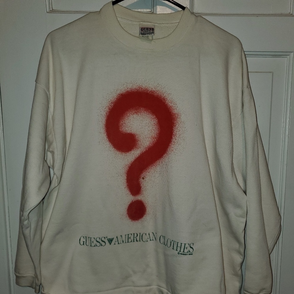 Vintage 1990 Georges Marciano Guess sweatshirt
